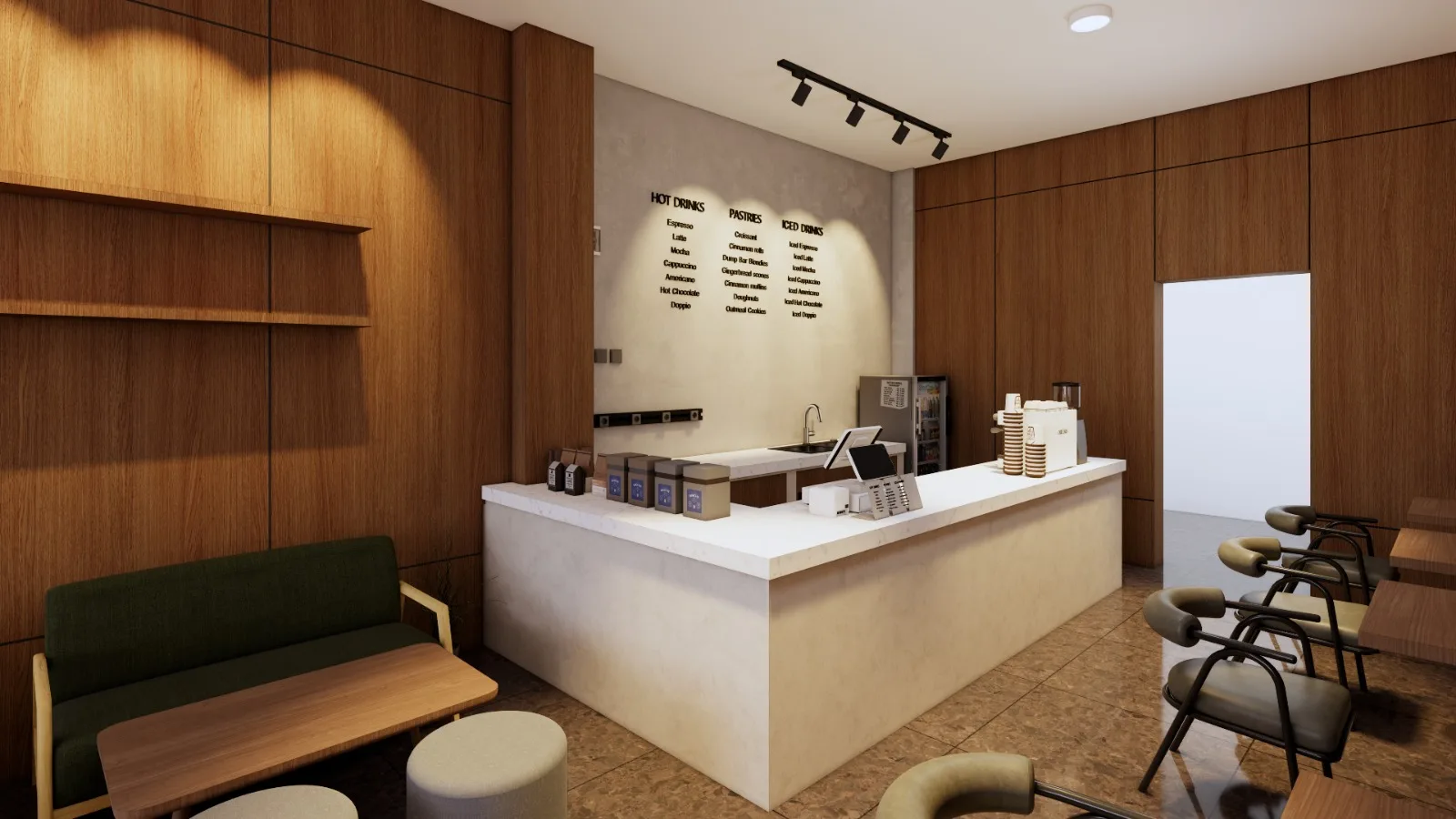Cafe Konsep Japandi
